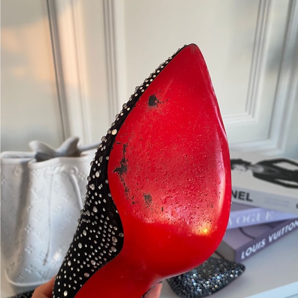 Christian Loubotin swarowski Heels boots - Picture 3 of 16